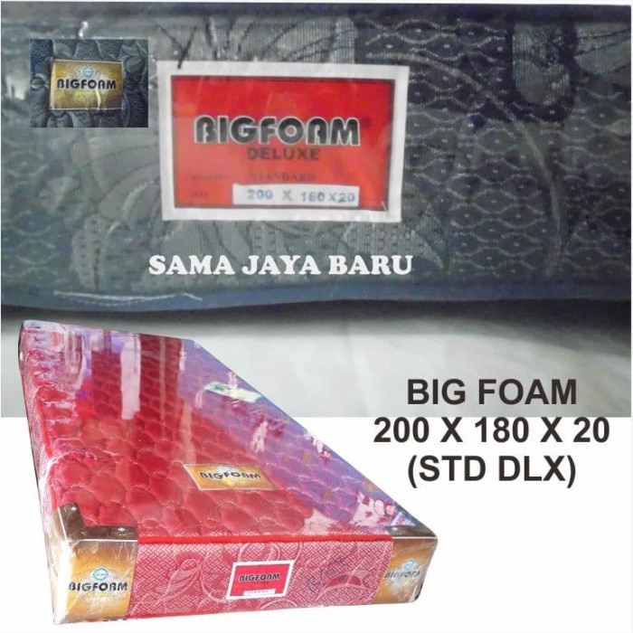 BIG FOAM 200X180X20 (STD DLX) KASUR