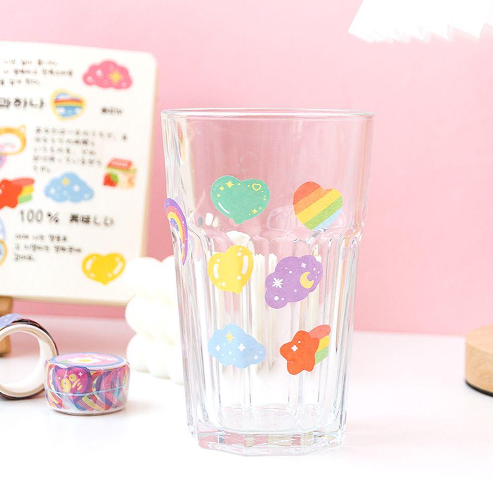 Populer Washi Tape Tearable DIY Kawaii Stiker Scrapbooking Dekoratif