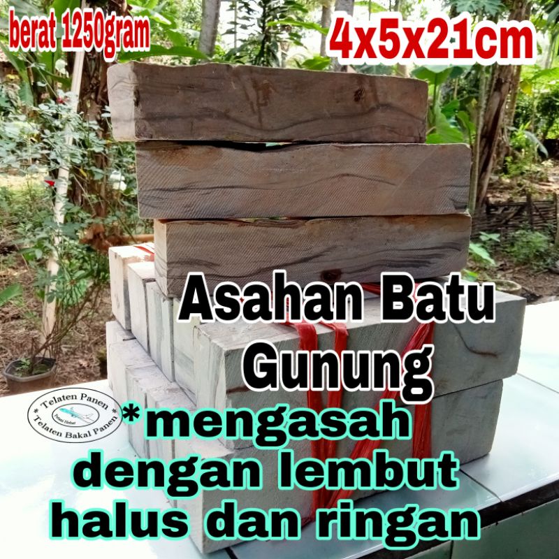 Asahan Batu Gunung Halus | Ungkal | Pengasah Pisau