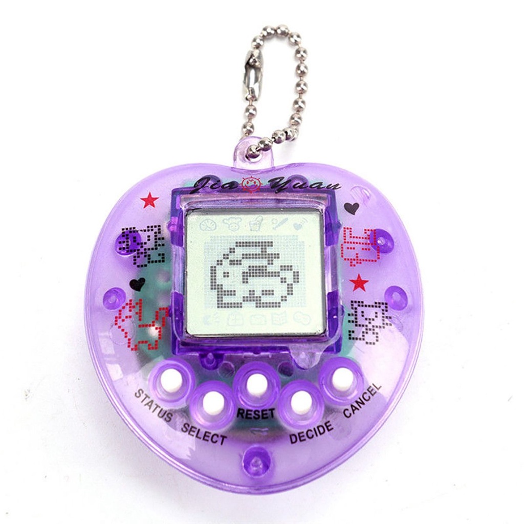 Lanfy Mainan Tamagotchi Hewan Peliharaan Virtual Digital 49 Hewan Pixel 90s