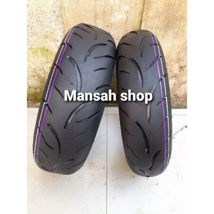 ban tubles NMAX spasang. merek maxxis ukuran blkang 140/70 dpan 120/70 ring 13
