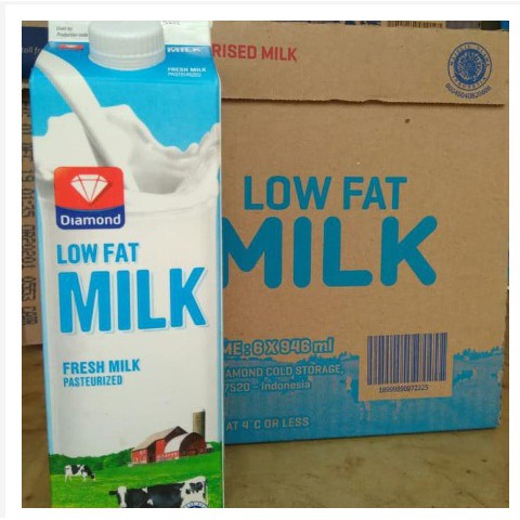 

FRESH MILK DIAMOND LOW FAT 1LTR