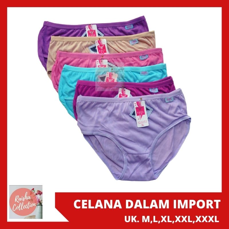 RC Celana Dalam Import Wanita Dewasa Polos / Undies Cewek ESSE HONITING JOCELYN