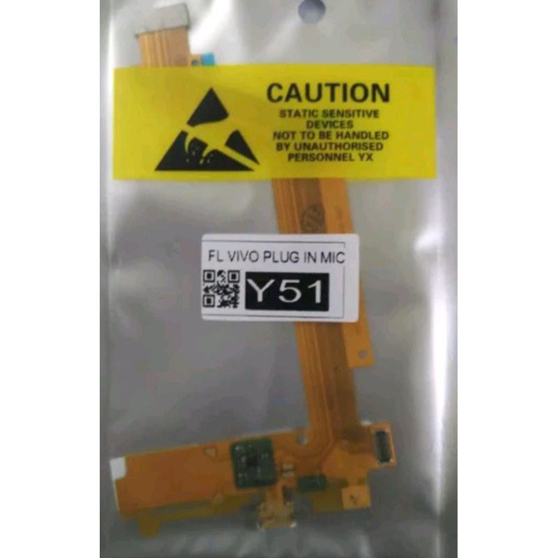 FLEXIBLE FLEXIBEL KONEKTOR CHARGER VIVO Y51 Y51L PLUG IN MIC - FLEKSIBEL CONECTOR CARGER CASAN CAS T