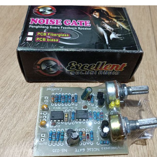 Jual Noise Gate Anti Feedback Microphone Kit Anti Nois FIBER GLASS
