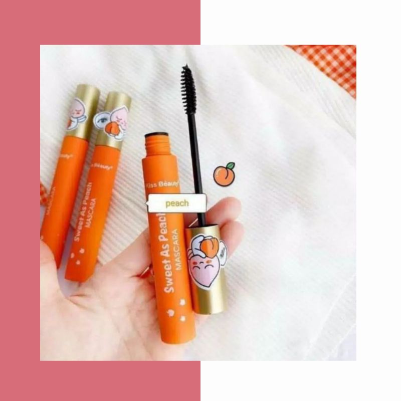 KISSBEAUTY PEACH MASKARA / KISBEAUTY PEACH EYELINER