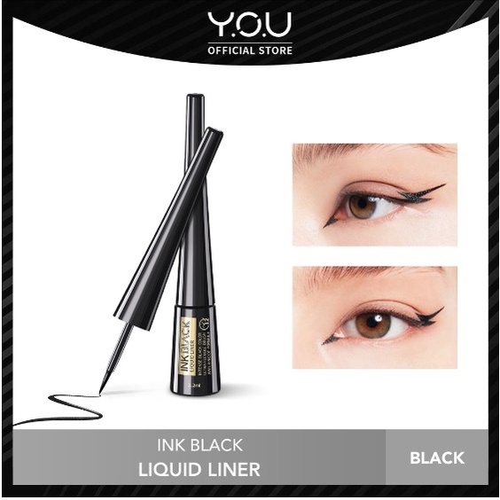 YOU ( Y.O.U ) Eyeliner  Ink Black Liquid Liner