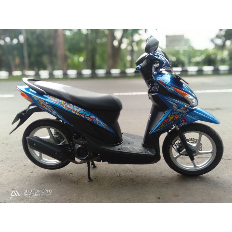 Jual striping transparan Vario 110 FI stiker Vario click sticker lis