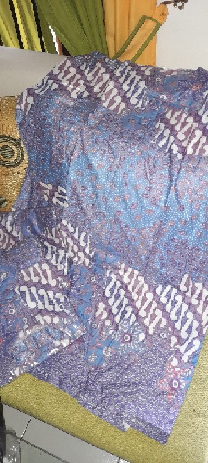 Batik Tunik Motif Terbaru Pekalongan Original Zipper M L Xl Xxl Xxxl Td 168