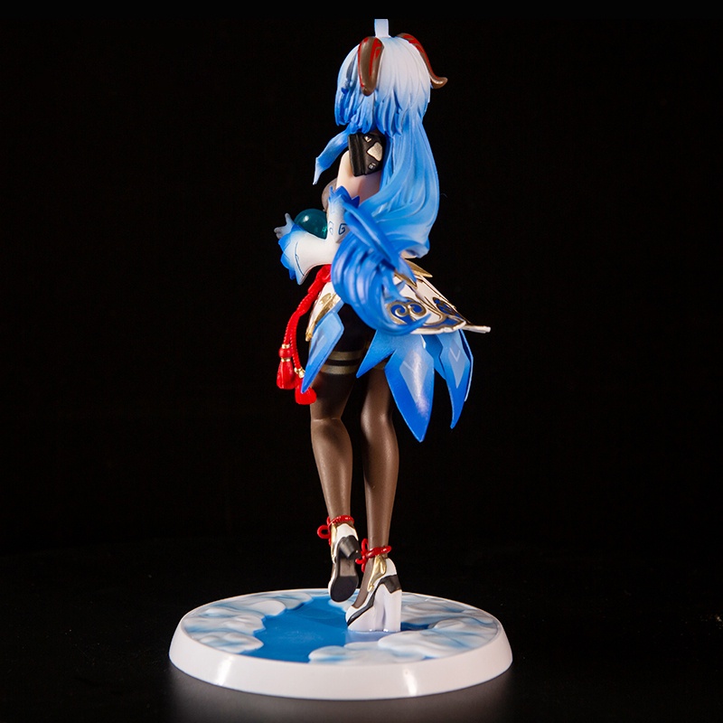 Action Figure Game Genshin Impact Ganyu Plenilune Gaze Ver Ukuran 23CM Skala 1 / 7 Untuk Koleksi