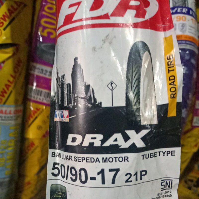 Ban Motor FDR 50/90-17 Drax Non Tubeless