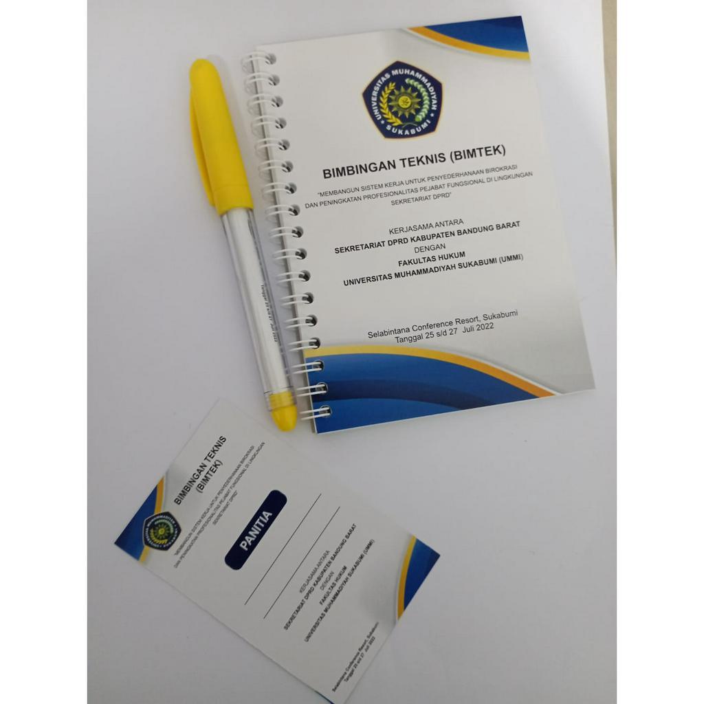 

SEMINARKITS, SEMINAR KIT, BUKU, NOTES