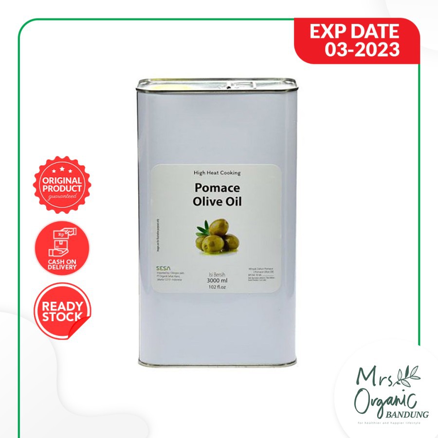 

Minyak Pomace Olive Oil High Heat Cooking SESA 1 - 3 Liter