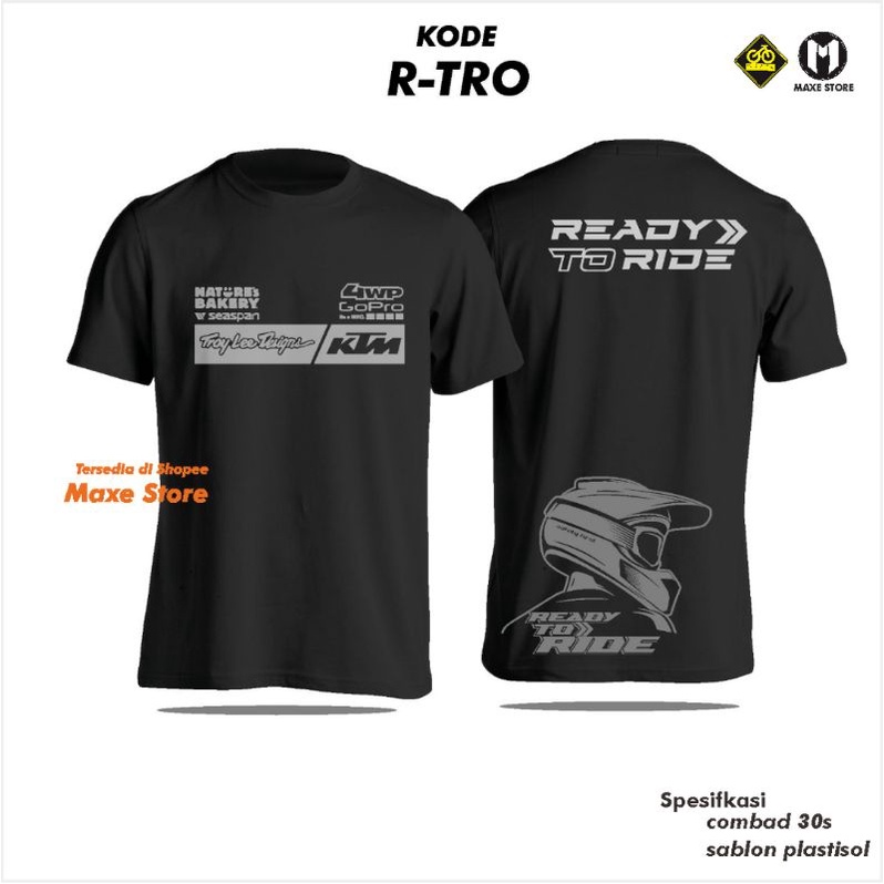 Kaos KTM TROYLEE DESIGN/ Kaos Fox/ Kaos Mtb Rider/ Kaos Gtx Id/ Kaos Racing/ Kaos Supermoto/ Kaos Ya