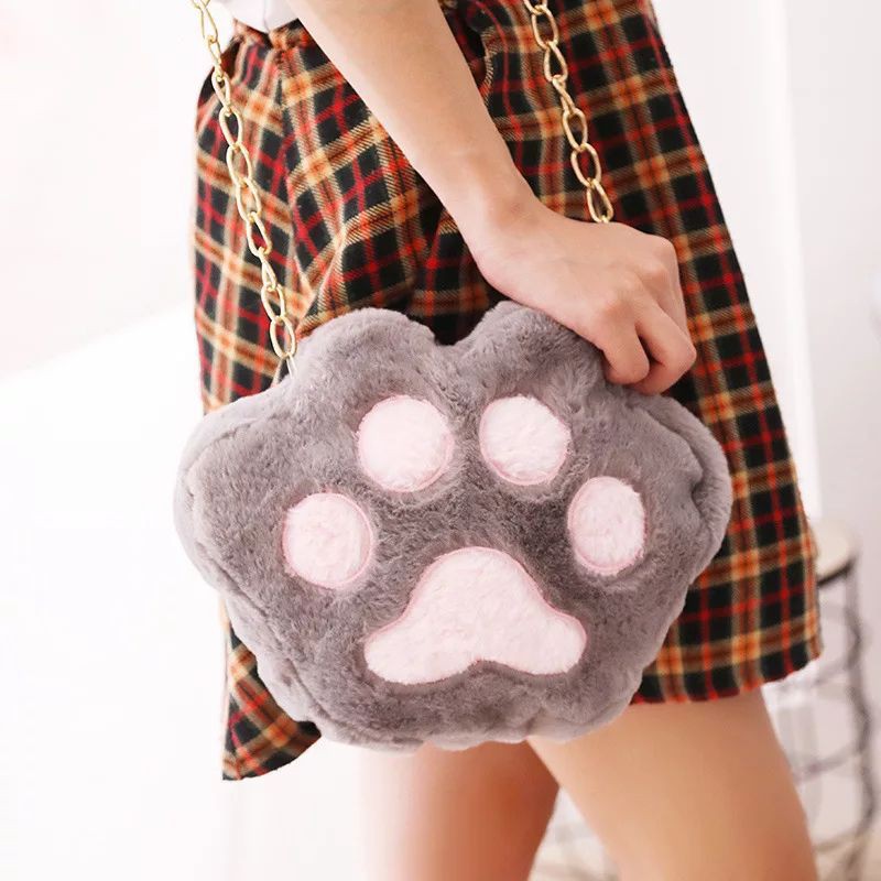 TAS SELEMPANG KAWAII CAT PAW