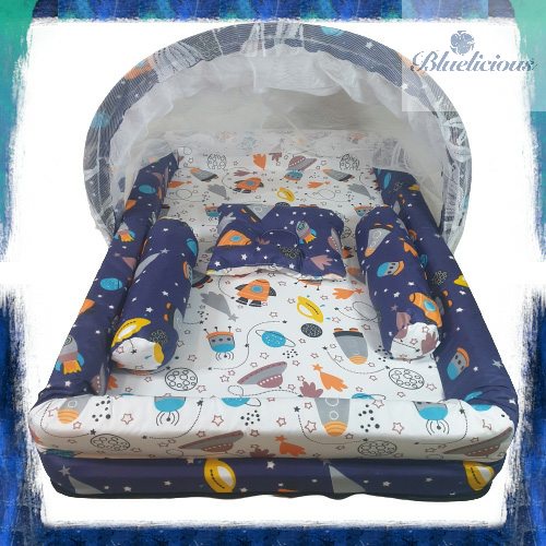 Kasur Bayi Kelambu anak - Set Kolam - Rocket
