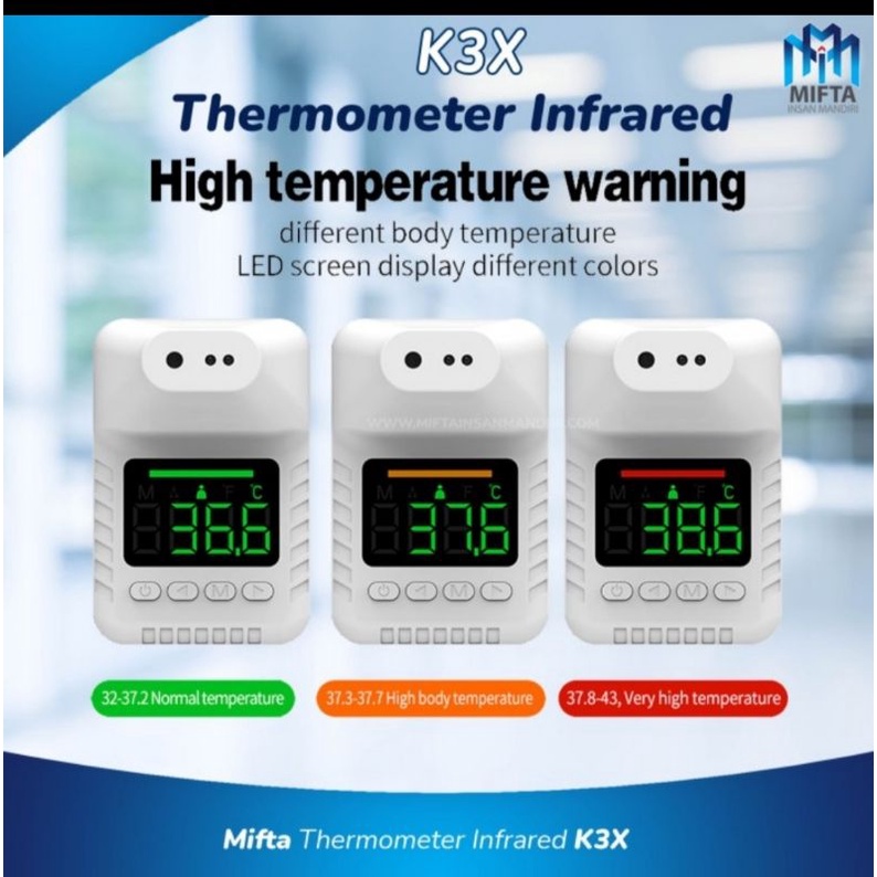 K3X TERMOMETER INFRARED / K3 X INFRARED THERMOMETER / K3X THERMOMETER