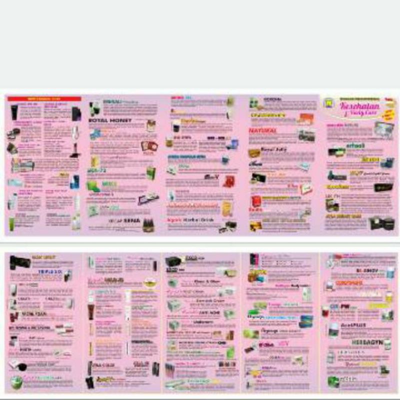 BROSUR NASA BROSUR KESEHATAN KECANTIKAN PRODUCK NASA