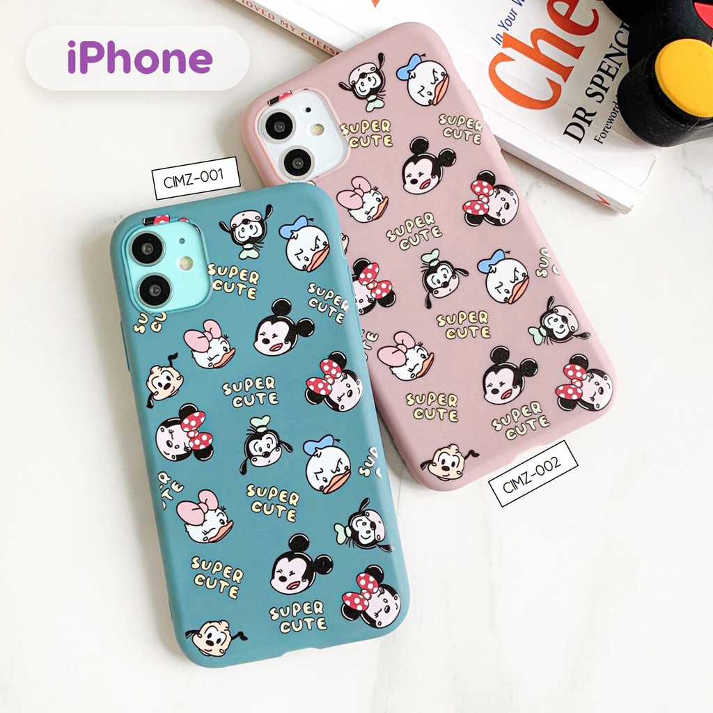 iPhone - Disney - Softcase Silikon Macaron/ Casing Candy