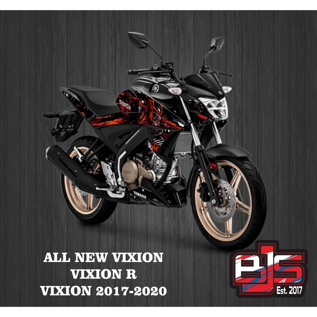 [COD] Stiker Sticker Striping all New Vixion Vixion r 2017-2020 venom