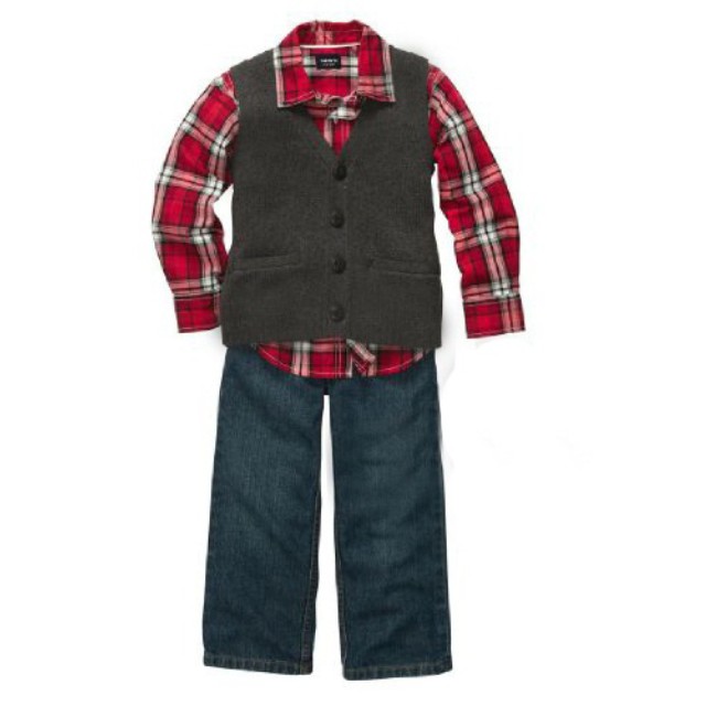 Set Kotak Merah Rompi