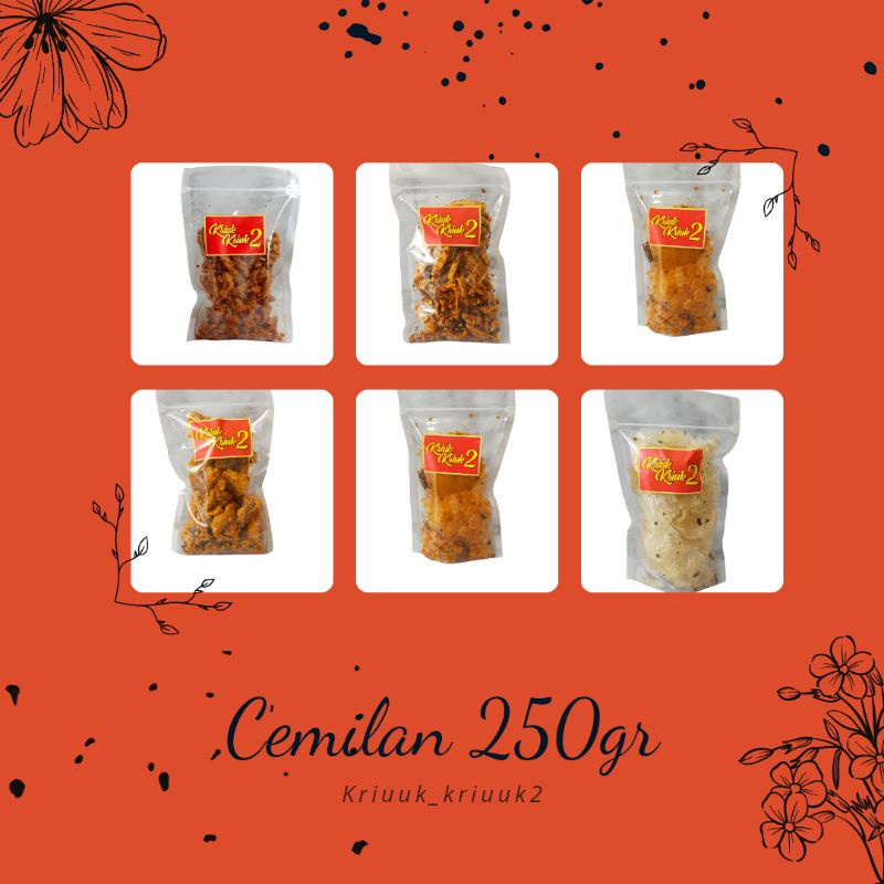 

CEMILAN 250GR BASRENG KRIPCA KULIT AYAM CIMOL