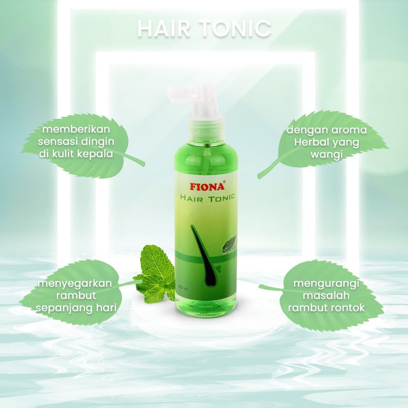 FIONA HAIR TONIC MENTHOL / HAIR TONIC FIONA 100ML - 250ML