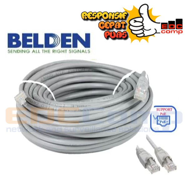 Jual Belden UTP 35M Kabel LAN Cat5e 35 Meter Cable Original USA Siap