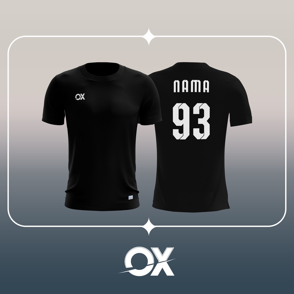 Jersey Kaos Baju Futsal Bola Pakai Nama+Nomor Sendiri