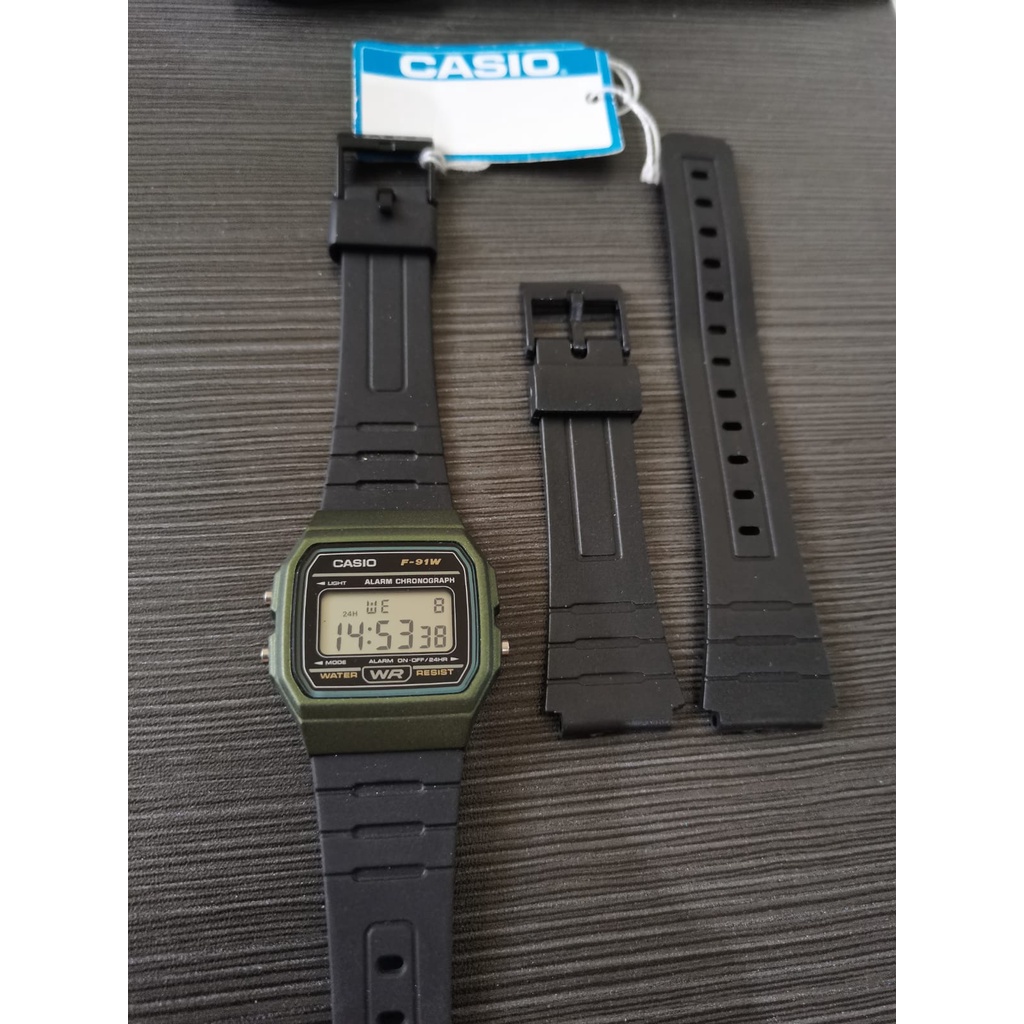 Tali atau Strap Untuk Casio W-217 W-217H W217H W217 F-91 F-91W F91W F91