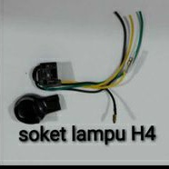 fiting lampu cbr 150 cbr 250 crf 150 crf 250 megapro mono verza scoopy fi fitting lampu H4 soket lam