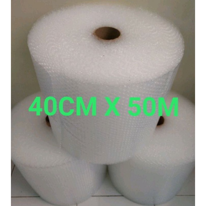 

Bubble wrap 40 cm x 50 mtr