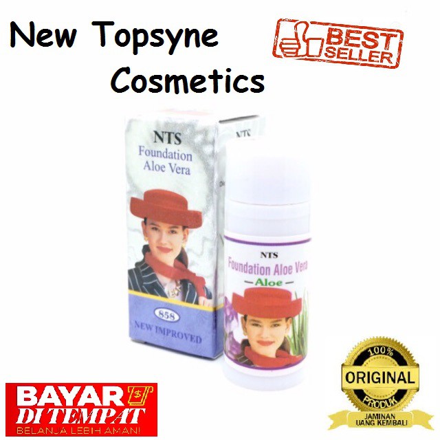 New Topsyne NTS-858 Foundation Aloe Vera Stick Original