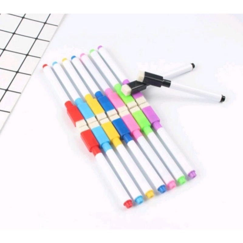 

Spidol Papan tulis Magnet Whiteboard anak ada Penghapus