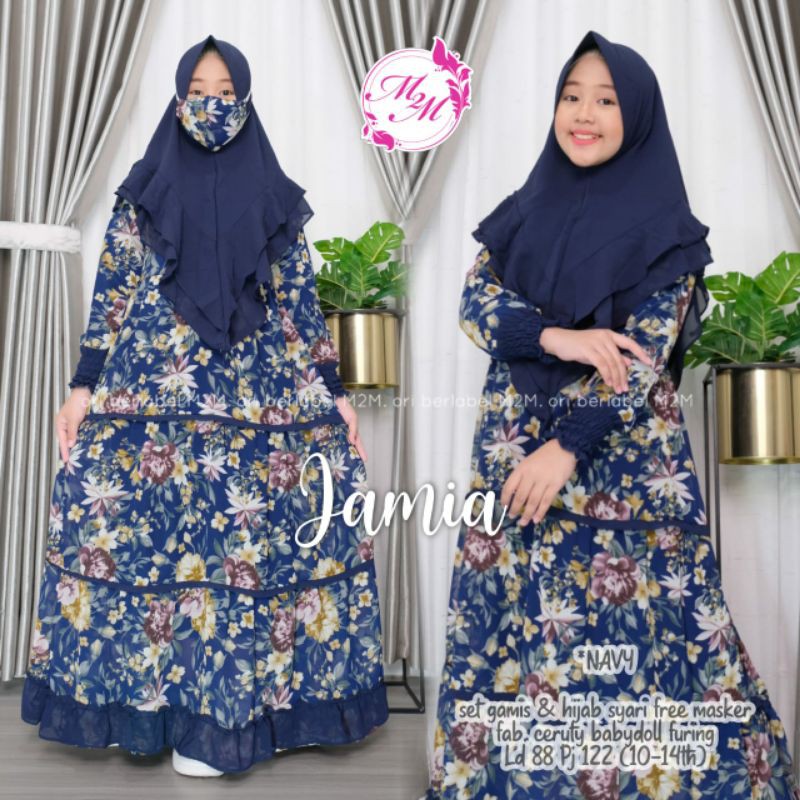 GAMIS ANAK M2M JAMIA 040221