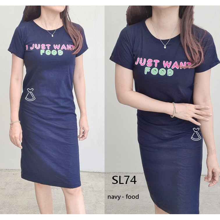 SL74 - DRESS T-SHIRT COTTON STRETCH