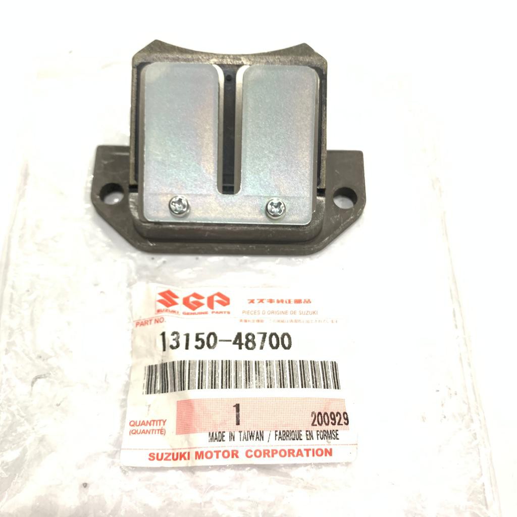 RUMAH MEMBRAN ASSY REED VALVE HARMONIKA TS 125 13150-48700 SGP JAPAN