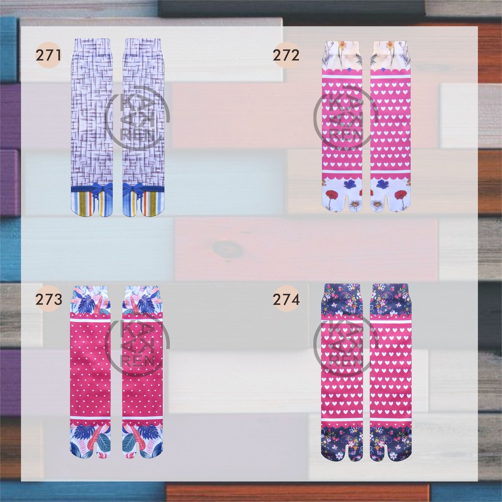 Kakaren Kaos Kaki Printing Dewasa Murah N
