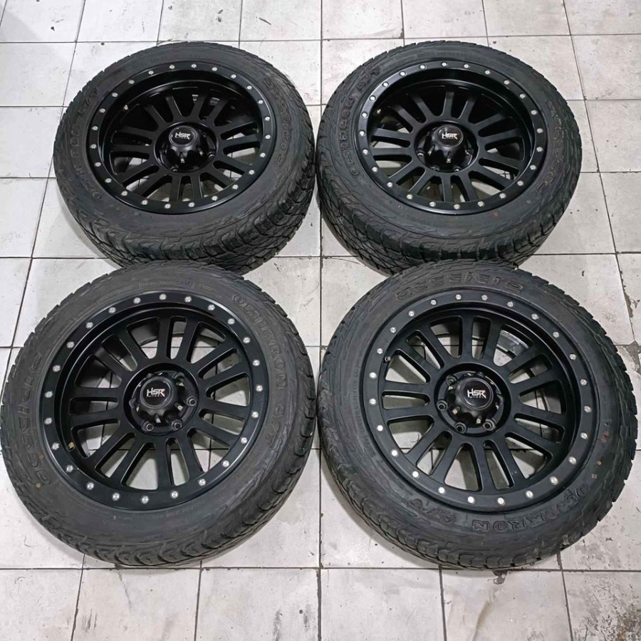 Paket Velg Ban Second Pajero Fortuner Hsr MING Ring 20X9 Baud 6X139 Plus BAN 265 60 R20
