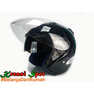  HELM  SEPEDA  MOTOR MATIC COUPLE PRIA WANITA DEWASA  HALF 