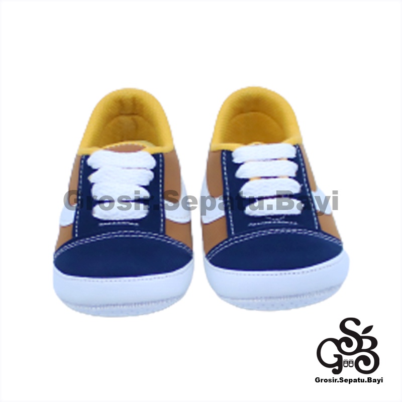 sepatu bayi baby shoes prewalker laki laki perempuan umur 2 sampai 14 bulan model Fans Oldskol