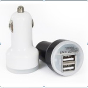 SH Stationery 2000mA dual usb lighter Car Charger Power Adapter Cigarette