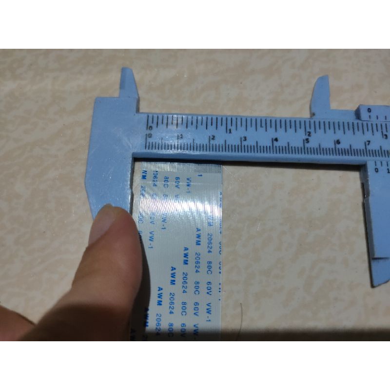 KABLE FLEKSIBEL BOLAK BALIK / 2 ARAH 80 - 6 PIN 17CM