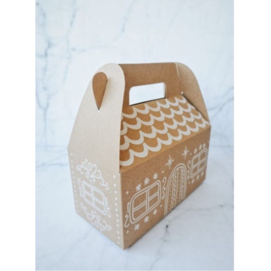 

(10 Pcs)Dus Natal Kardus Hempres Box Brownis Cake Ukuran 21 x 10 x 10 cm