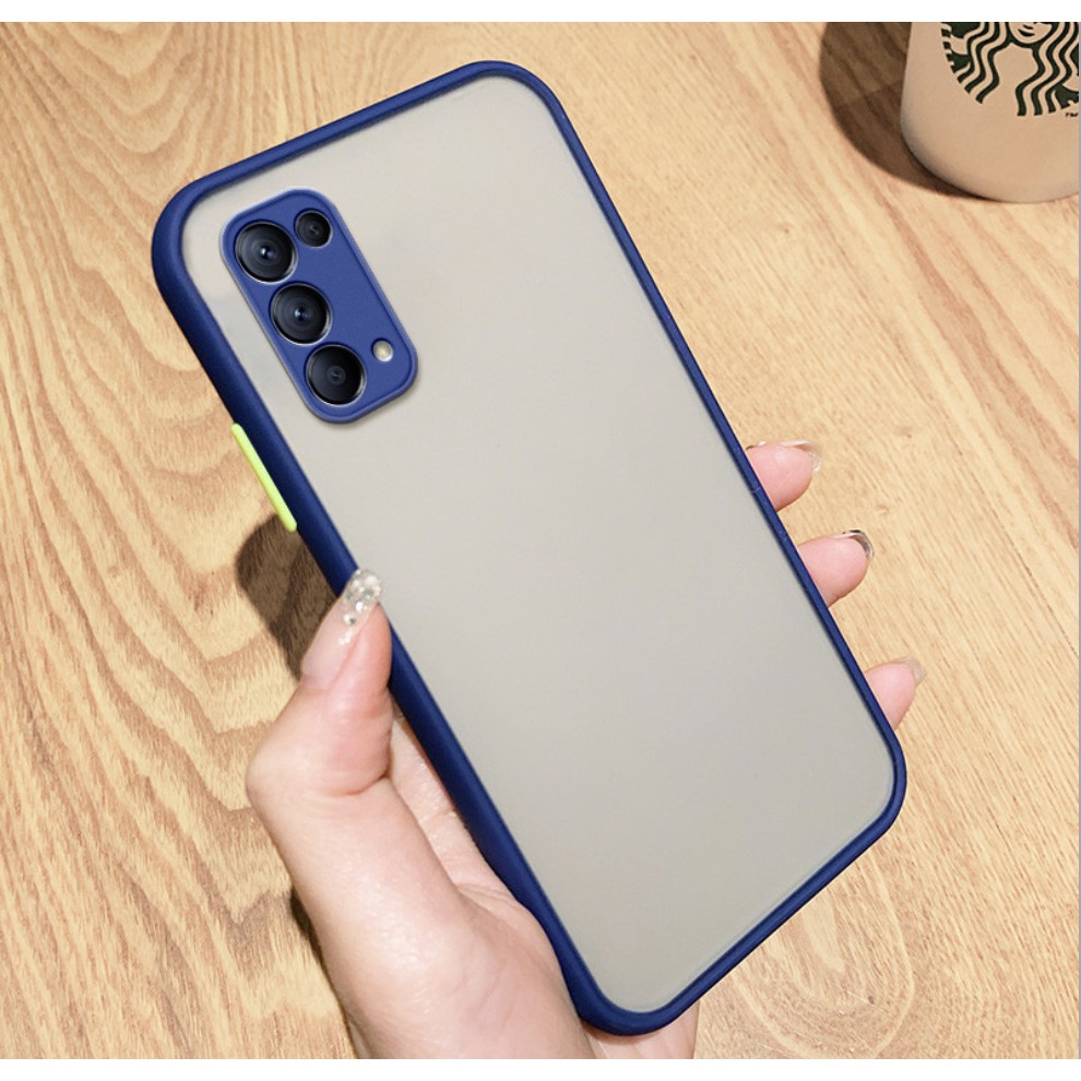 Case Dove Oppo reno 5 Frosted Camera Case Cover