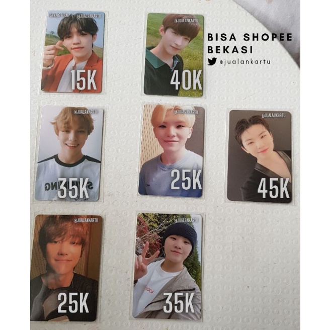 PHOTOCARD/PC SEVENTEEN - Scoup Dk Dokyeom Vernon Woozi Minghao The8 You Make My Day YMMD Semicolon Y