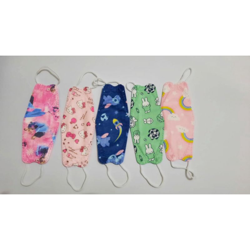 MASKER ANAK KF94 EARLOOP MOTIF LUCU UNTUK COWOK DAN CEWEK