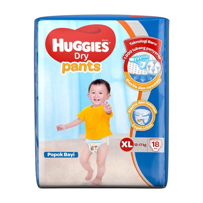 HUGGIES DRY PANTS XL18