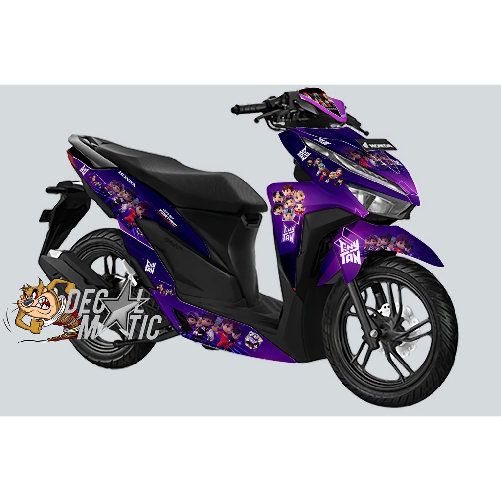 Jual Decal Full Body Vario 125 150 OLD NEW Tiny Tan Boneka TINYTANBTS Terbaru Indonesia Shopee Indonesia