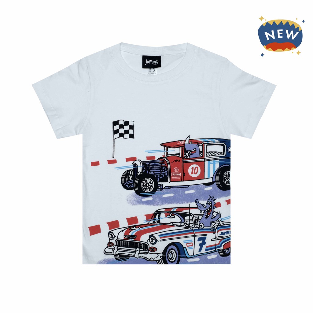 

Jummakids Classic Race Printed Anak